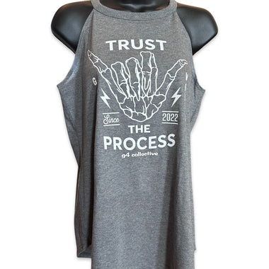 Trust the Process - Flowy High Neck Tank
