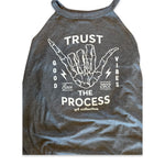 Trust the Process - Flowy High Neck Tank