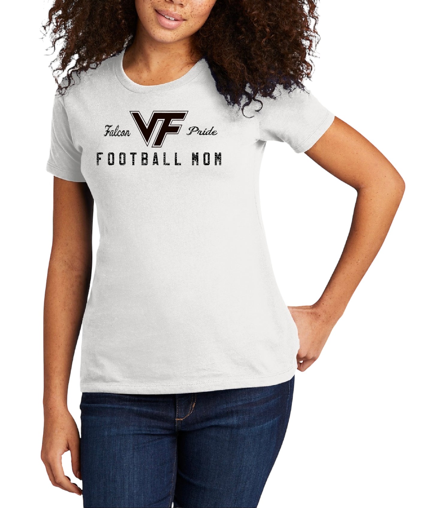 Falcon Football Mom Tee