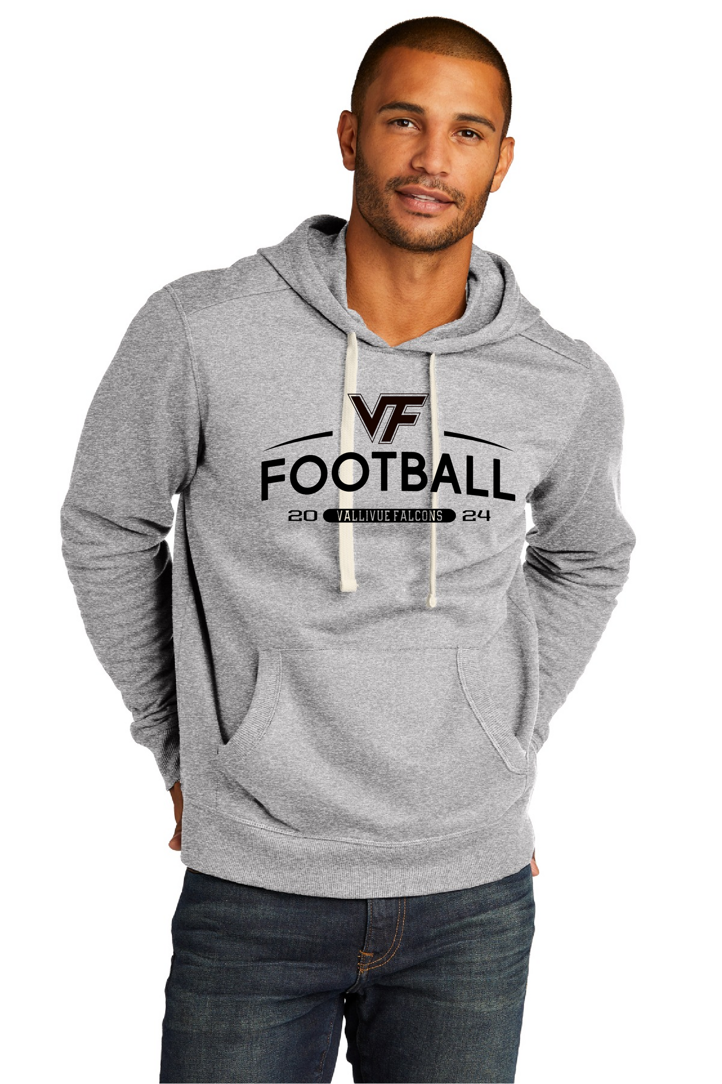 VF Football Gray Hoodie