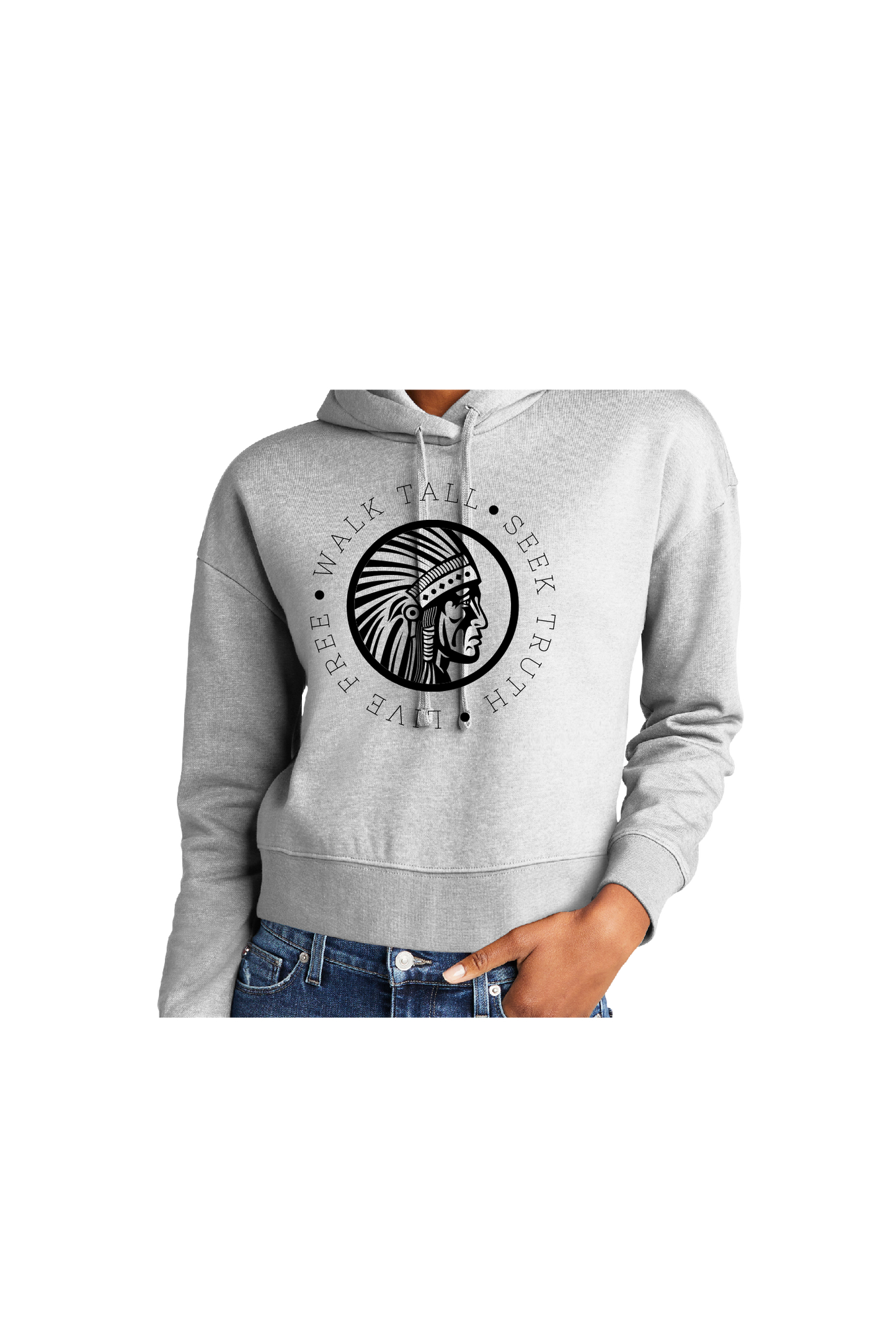 WALK TALL SEEK TRUTH LIVE FREE HOODIE