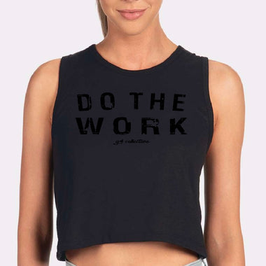 Do The Work - Blackout Crop